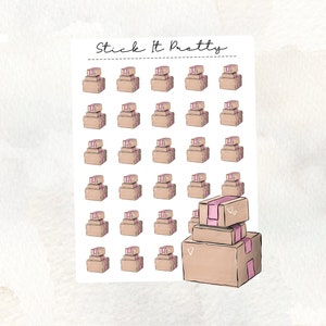 Package/Delivery Icon Planner Stickers