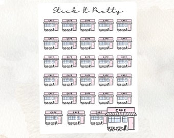 EXCLUSIVE Cafe Icon Planner Stickers