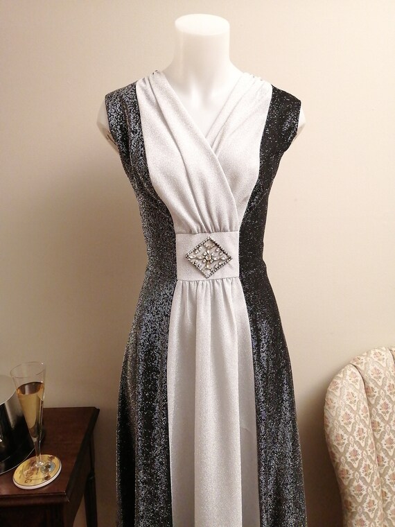 Vintage formal evening gown dress