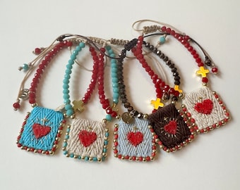 Bracelet scapulaire du Saint-Cœur