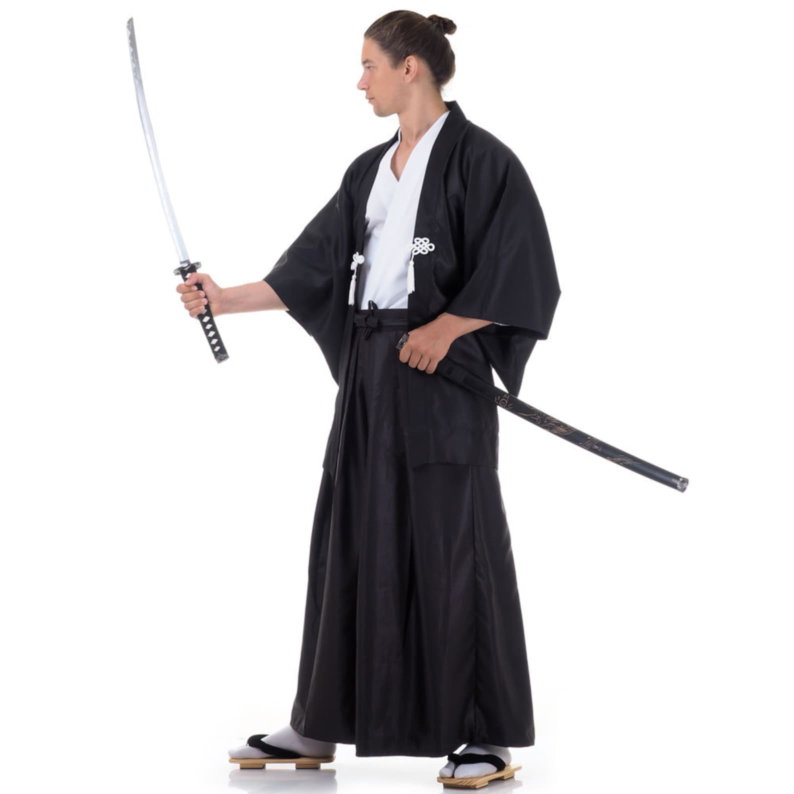 Traditional Japanese Samurai Kimono Set yakuza for - Etsy