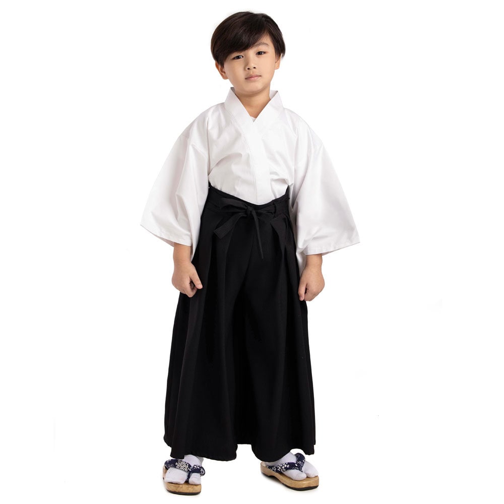Traditional Japanese Kids Kendo Budo Samurai Yukata Kimono Set - Etsy
