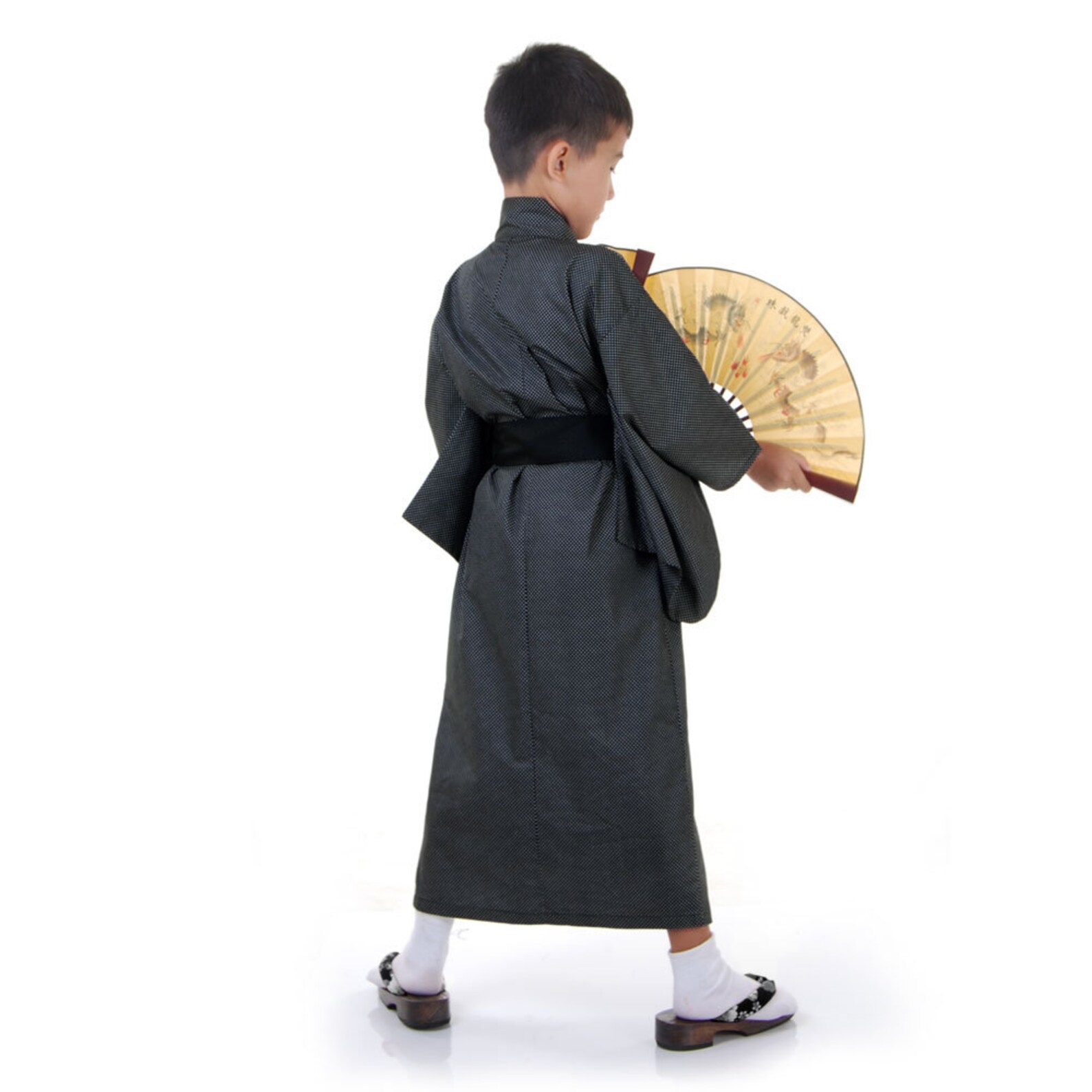 Traditional Japanese Samurai Yukata Kimono Outfit Obi for - Etsy