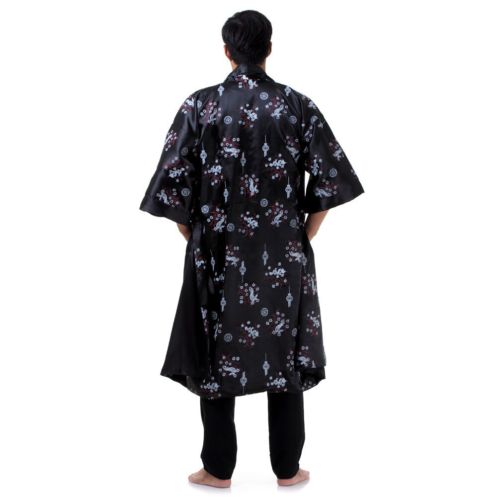 samurai kimono robe
