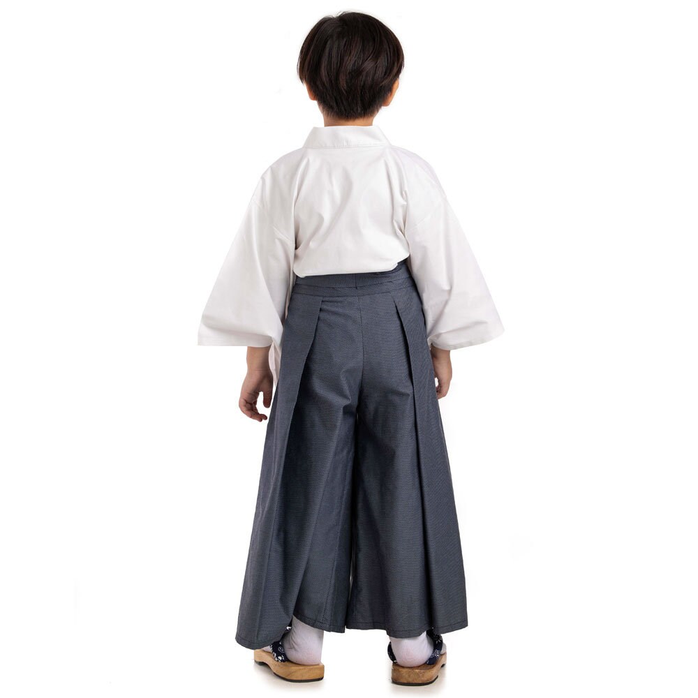 Traditional Japanese Kids Kendo Budo Samurai Yukata Kimono Set - Etsy