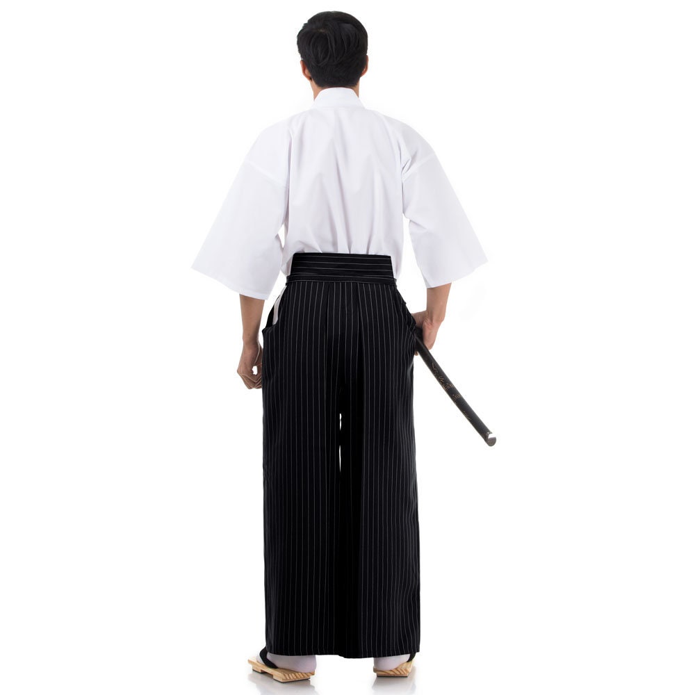 Japanese Traditional Men's Kimono HAKAMA Pants Sendaidaira Kyudo