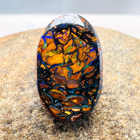 Opale boulder joaillerie - 10 carats - Pierre naturelle Australie