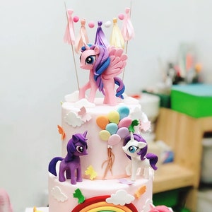 My Little Pony, Pony Squad Cake Topper, Personalised