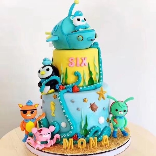 Octonauts Birthday Cake Topper Personalised Etsy Australia