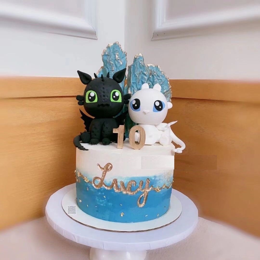 How To Train Your Dragon Edible Cupcake Toppers