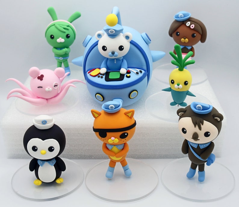 Octonauts Birthday Cake Topper Personalised Etsy Australia
