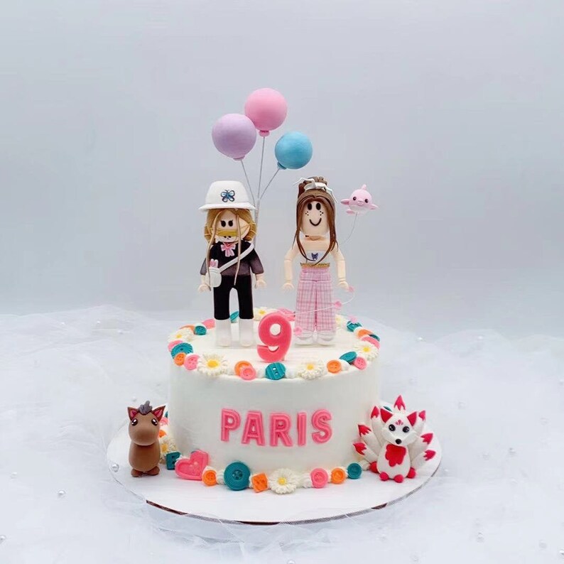 Roblox Character Birthday Cake Topper Personalised - Etsy