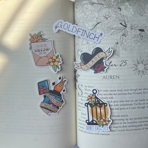 Plated Prisoner Stickers | Slade Ravinger | Plated Prisoner Series | Plated Prisoner Merch | Goldfinch | Gild Glint Gleam Glow Gold | Auren