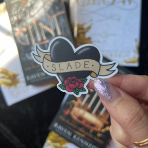 Plated Prisoner Stickers | Slade Ravinger | Plated Prisoner Series | Plated Prisoner Merch | Goldfinch | Gild Glint Gleam Glow Gold | Auren