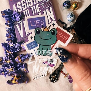 Kingsley Set | Assistant to the Villain Stickers | Evangelina Sage | Tristan Maverine | Kindle Sticker | Hannah Nicole Maehrer