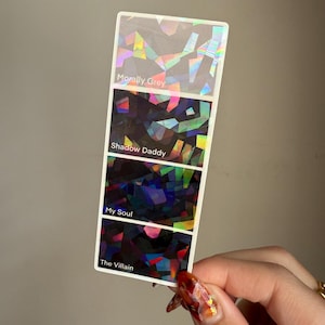 Villain Pantone Sticker: Romantasy Dark Romance Vinyl Sticker