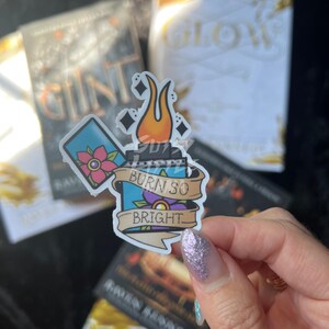 Plated Prisoner Stickers | Slade Ravinger | Plated Prisoner Series | Plated Prisoner Merch | Goldfinch | Gild Glint Gleam Glow Gold | Auren