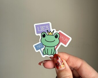 Adesivo Kingsley: Assistente del cattivo, vinile impermeabile