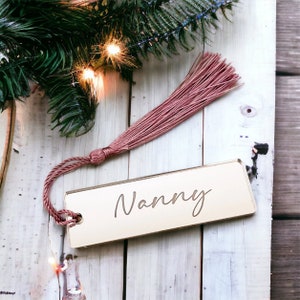 Segnaposto per la tavola di Natale, Segnaposto di lusso per feste di Natale, Decorazioni per la tavola delle feste, Segnaposto personalizzati per la famiglia, Festa di lavoro