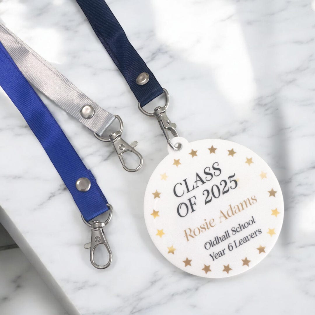 Class of 2025 Personalised Leavers Medal | School Leavers Gift ...