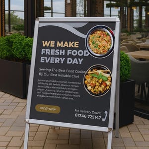 Custom Poster Print, Personalised Matt Signage - 200Gsm Paper | A1 A2 | Event Business Wedding image 6