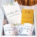 Personalised Engagement Gift Box, Mr & Mrs To Be Luxury Wedding Plans Hamper, Bespoke Engagement Present Ideas, Bride and Groom To Be Hamper