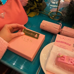 Christmas Party Place Names Christmas Dinner Table Place - Etsy