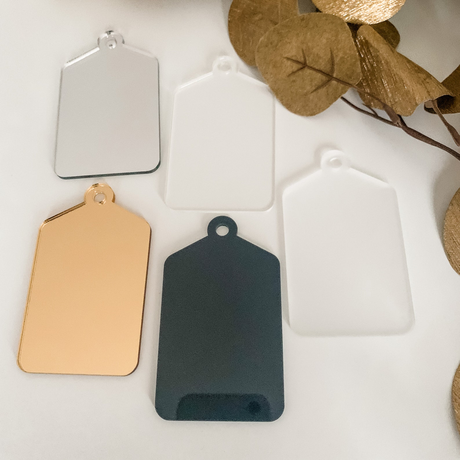 Luggage Hanging Tag Decoration Blank Acrylic Clear Blanks Etsy