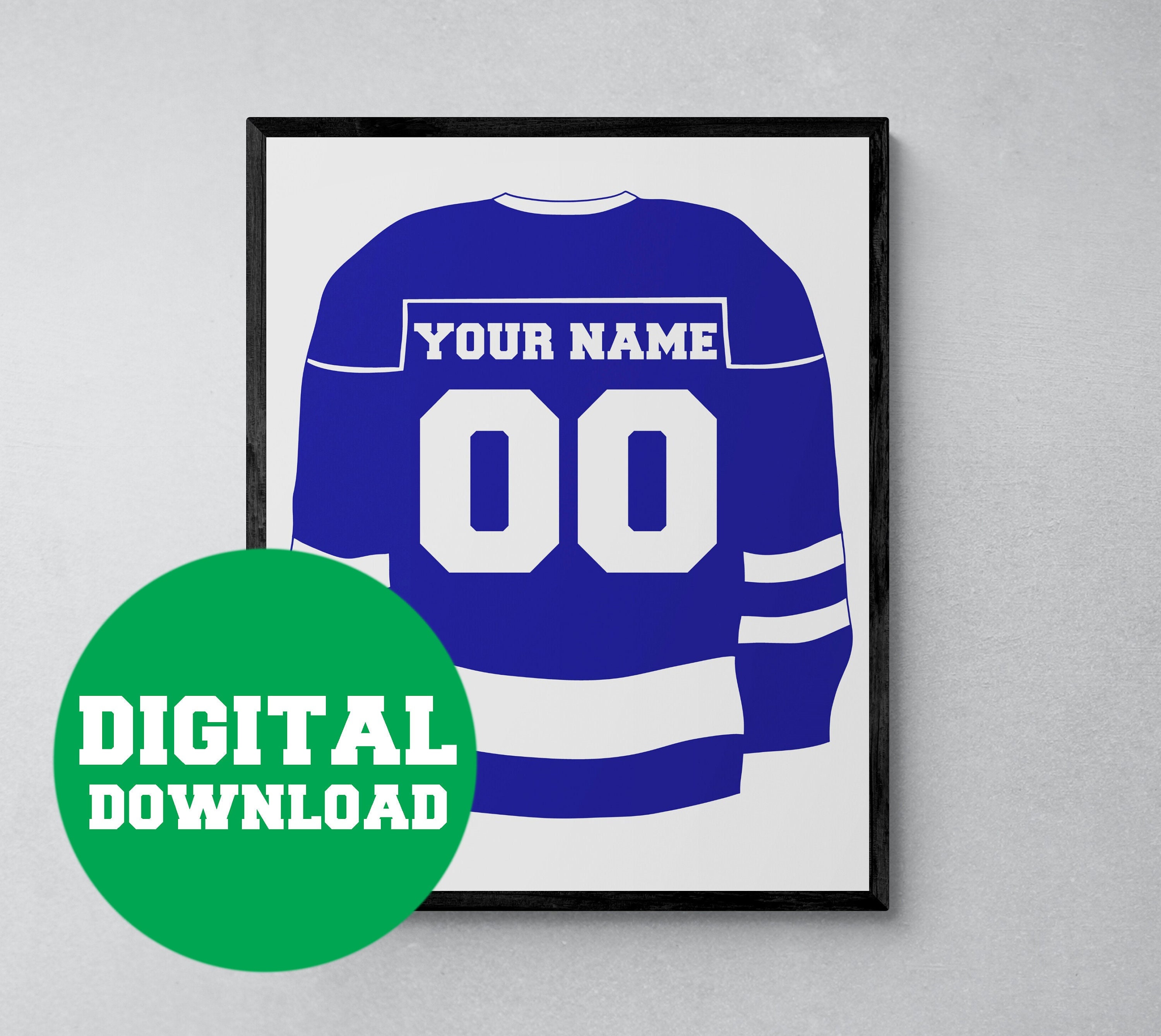 How to Decorate Hockey Jerseys