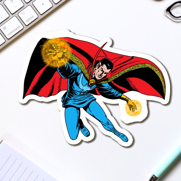 Comic Style Stickers - Marvel Stickers - Doctor Strange - X-Men - Spiderman - Thor - | Sticker | Water Resistant | Laptop | Water bottle