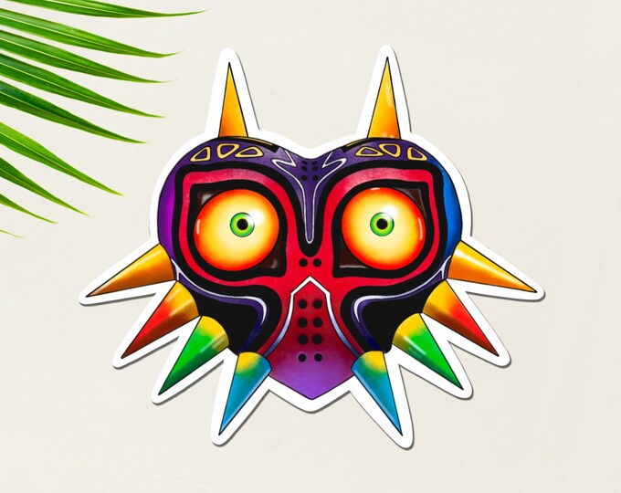 Legend of Zelda Sticker - Majora's Mask - Zelda Sticker - Master Sword ...
