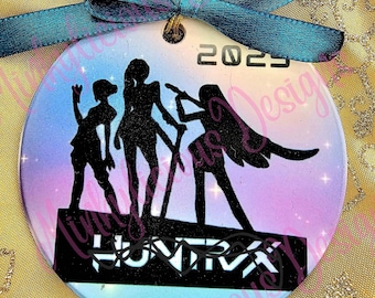 Adorno navideño personalizado de Kpop, Cazadores de demonios, opciones personalizables