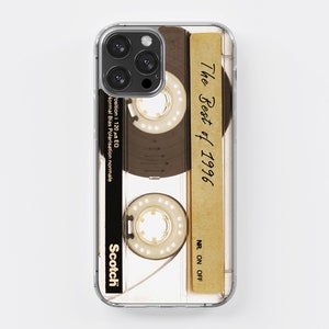 Cassette Tape Phone Case, Vintage Tape iPhone Case, Retro Mix Tape iPhone  and Samsung Case, Mix Tape Phone Case, Retro Phone Case 