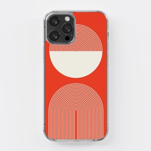 Retro Geometric Art | iPhone 15 Case, iPhone 14 Pro, iPhone 13 Case, iPhone 12 Case, iPhone 11, iPhone SE Case, iPhone XR Case