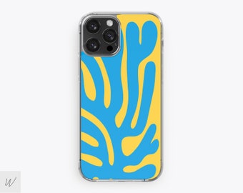Matisse Inspired Corals | iPhone 15 Case, iPhone 14 Pro, iPhone 13 Case, iPhone 12 Case, iPhone 11, iPhone SE Case, iPhone XR Case
