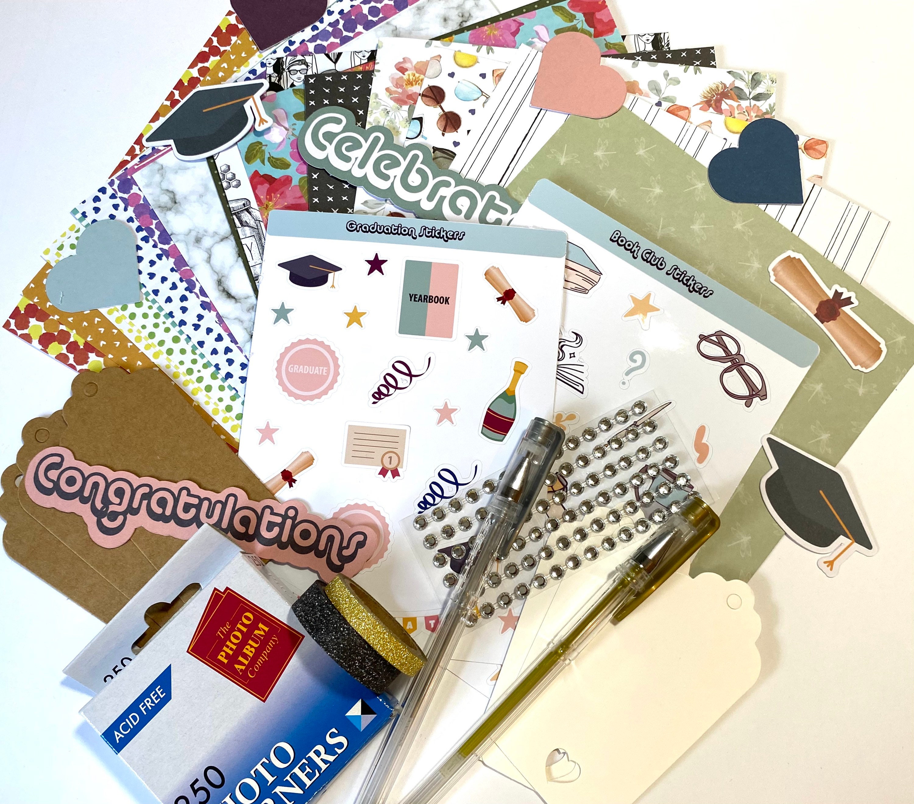 Graduation Scrapbook Kit University leavers Etsy