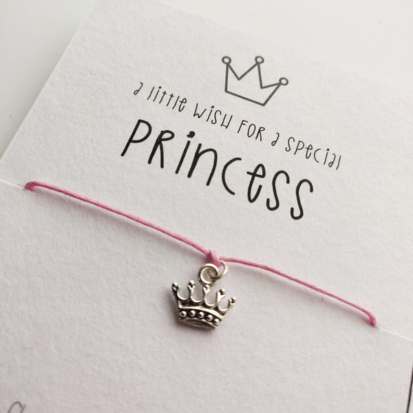 Prinses armband Tiara charme