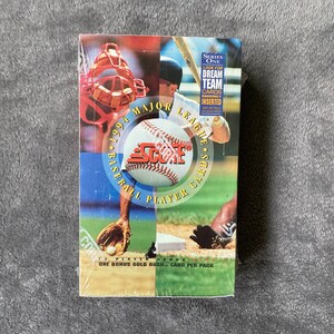 Score Series One 1994 Major League Baseball Player Cards, Original Factory Sealed 36 Count Box