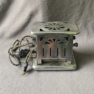 アンティーク、トースター Antique Flip Toaster - Etsy