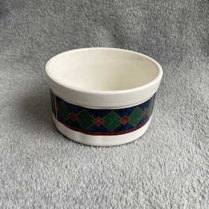 Vintage, 4.5 Inch, Ceramic, Pfaltzgraff USA Serving Bowl, With Colorful Glaze, Amalfi Classic