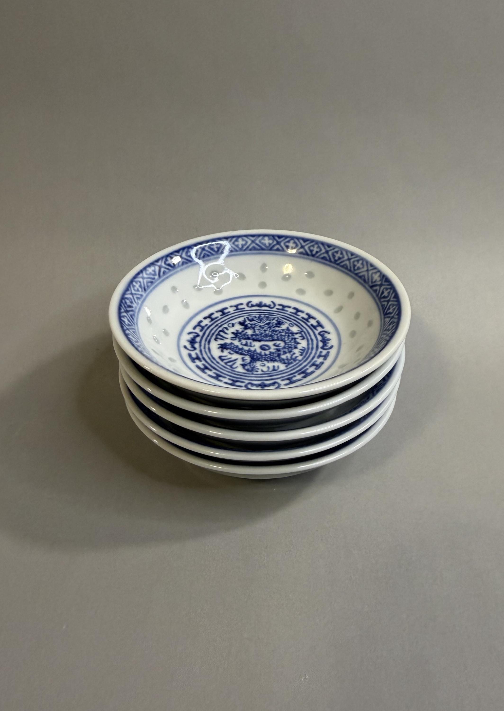 Antique Blue and White Dishes - Etsy