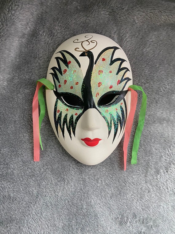 Small Vintage Ceramic Theatre Mask