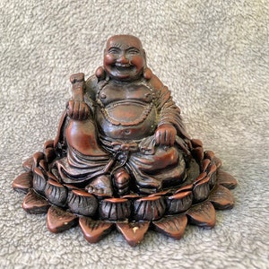 Hand Carved Wooden Buddha