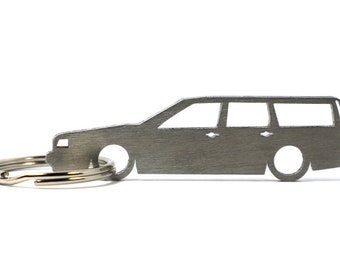 Volvo 850 estate pendant keys keyring keychain gadget stainless steel handmade