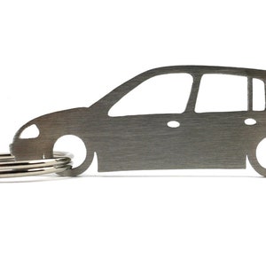 Renault Clio MK2 5D pendant keys gadget stainless steel handmade
