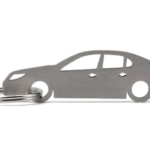 Saab 9-3 93 sedan pendant keys gadget stainless steel handmade