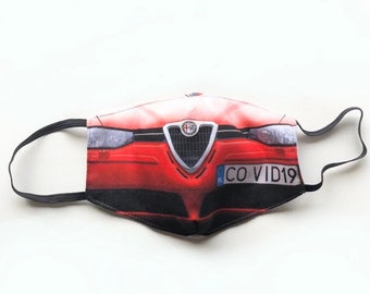 Protective Mask reusable Alfa Romeo 156 maluch cotton new safety mask for face