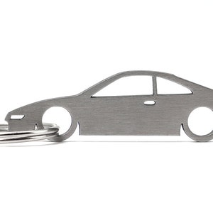 Toyota MR2 SW20 ciondolo chiavi portachiavi portachiavi gadget in acciaio inossidabile fatto a mano