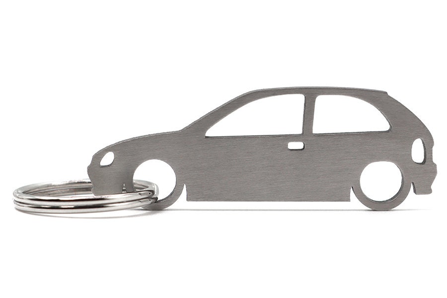 Opel Corsa B 3D pendant keys gadget stainless steel handmade