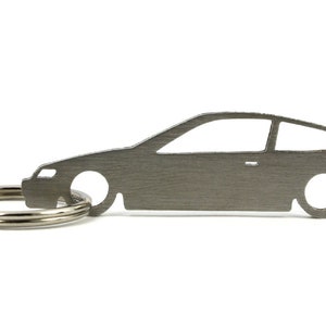 Honda CRX Anhänger Schlüssel Gadget Edelstahl handgefertigt
